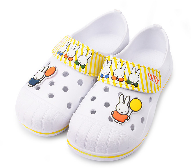 알파슈 미피 아동용 뉴벨크로 실내화