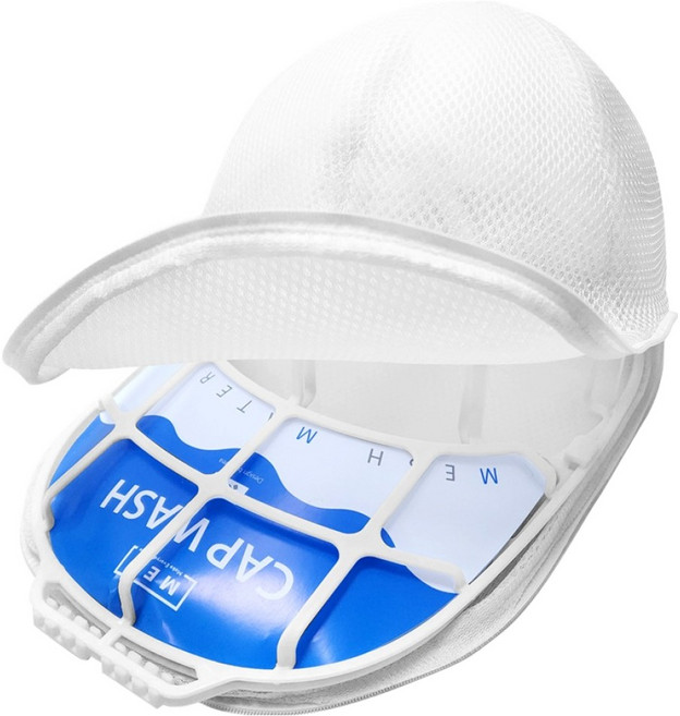 메오 홈 모자 전용 세탁망 + 변형방지세탁틀 세트, 화이트, 1세트