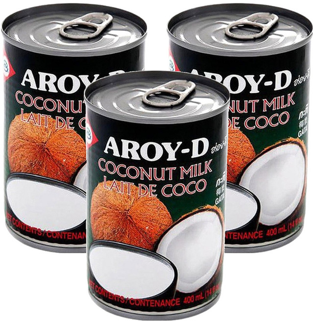 아로이디 코코넛밀크, 400ml, 3개