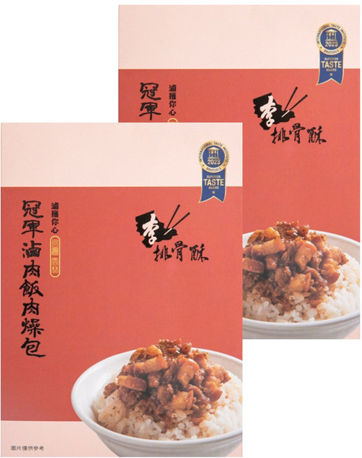 李排骨酥 冠軍滷肉肉燥包 150g 3包, 450g, 2盒