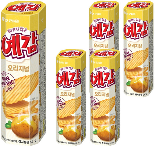 오리온 예감 오리지널, 64g, 5개