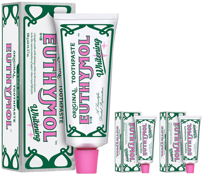 유시몰 화이트닝 티엠 치약, 106g, 3개