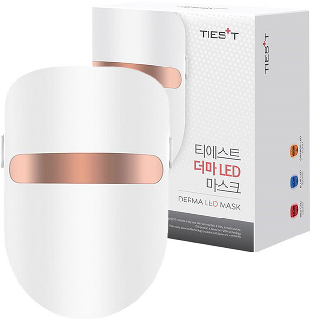 클렙튼 티에스트 더마 LED 마스크 피부관리기, KD-M, 혼합색상