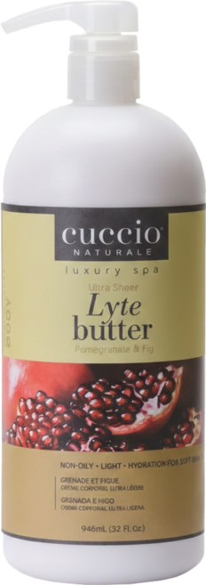 CUCCIO 古希歐 絲滑身體輕乳液 紅石榴無花果, 32oz, 1瓶