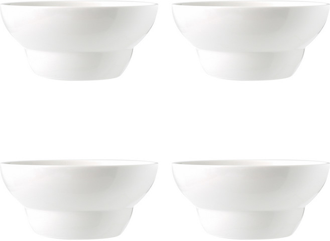 보울보울 국산 볼볼오리진 면기, 밀크화이트, 4개