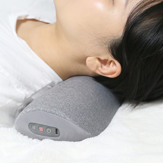 카프 무선 온열 3D 목 마사지기, KF-WM02