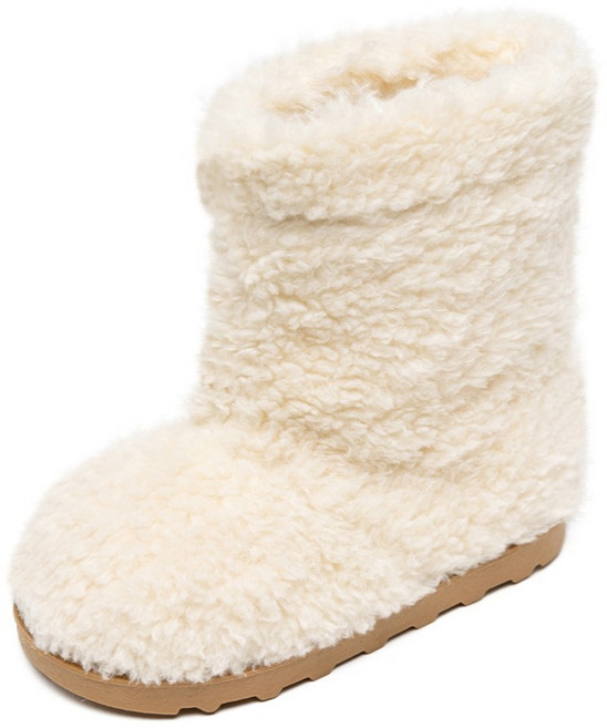 라스텔라 아동용 시어링 털 뽀글이 방한 어그부츠