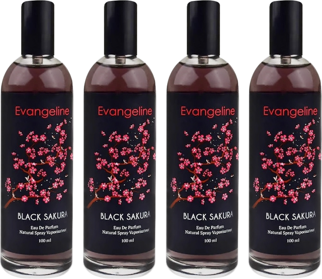 峇里島Evangeline EDP香水 Black Sakura, 100ml, 4瓶