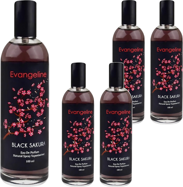 峇里島Evangeline EDP香水 Black Sakura, 100ml, 5瓶