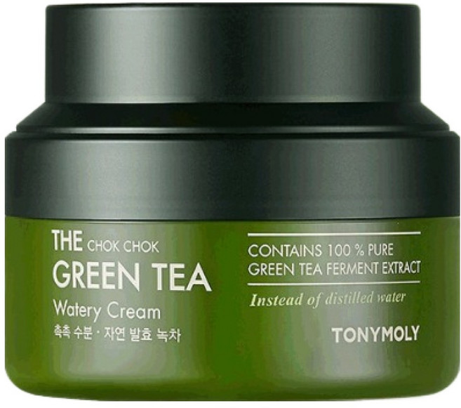 TONYMOLY 綠茶保濕霜 含有發酵綠茶提取物, 100ml, 1罐