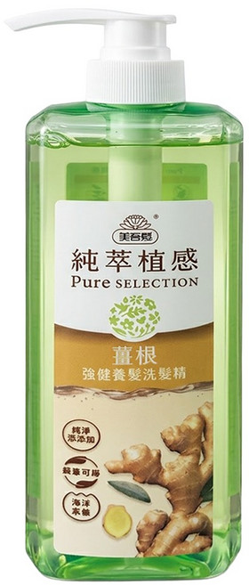美吾髮 純萃植感 薑根強健養髮洗髮精, 500ml, 1瓶