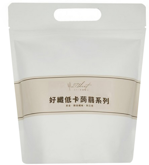 271控醣 好纖低卡蒟蒻麵 寬板條 6個, 1袋