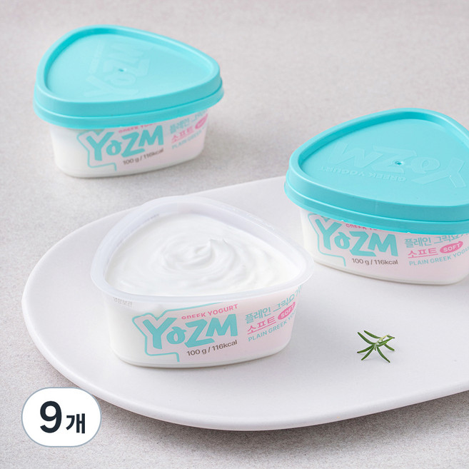 요즘 플레인 그릭요거트 소프트, 300g, 3개