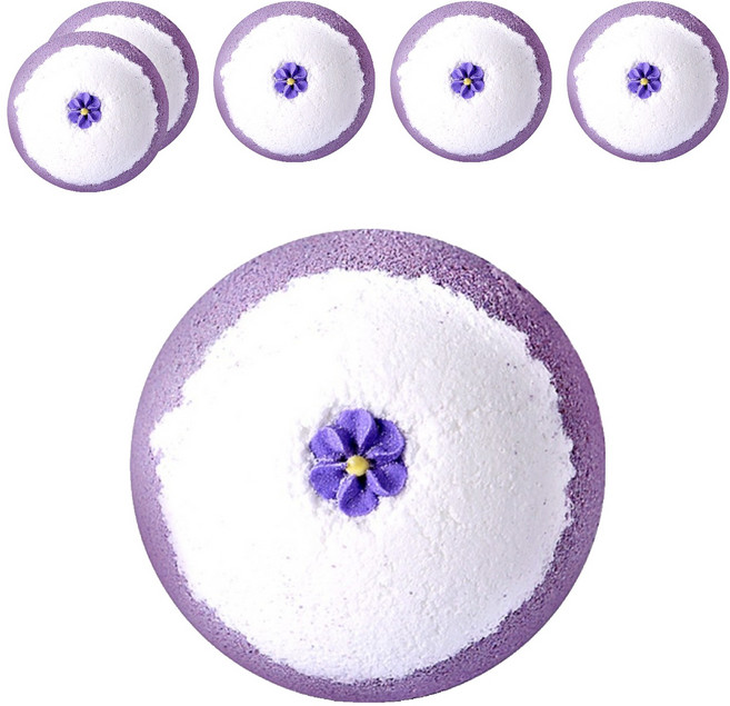 아르비앙 굿나잇 라벤더 버블바, 130g, 6개