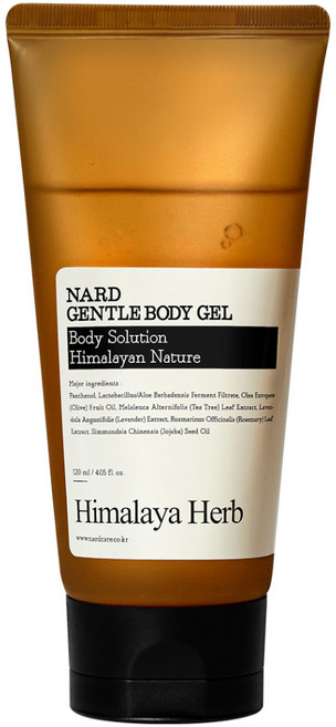 나드 젠틀 수용성 바디젤, 120ml, 1개