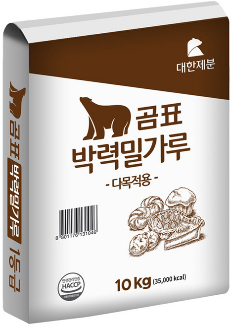 곰표 박력 밀가루, 10kg, 1개
