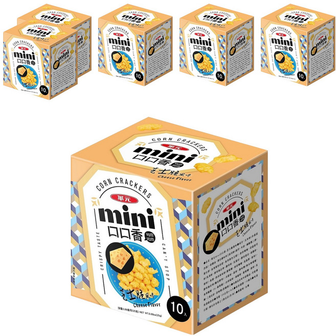 華元 Mini口口香, 250g, 6盒