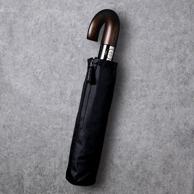 고티바쉬 커브드그립 UV 차단 암막 3단 자동 우양산 접이식 우산