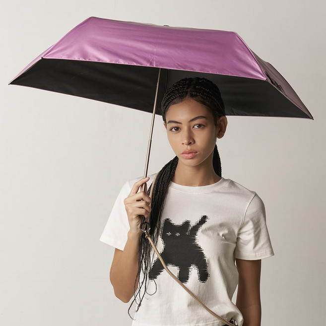 화이트샌즈 UV 프로텍션 초경량 솔리드 우산 양산 겸용 루노아