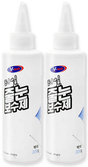 Vtech 곰팡이와 세균방지용 타일줄눈 보수제 200g, 2개