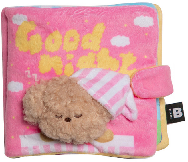 바잇미 강아지 굿나잇 노즈워크 플레이북, 핑크, 1개