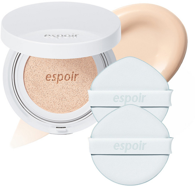 에스쁘아 실크 스킨 레이어 쿠션 13g + 퍼프 2p, 20호 바닐라, 1개