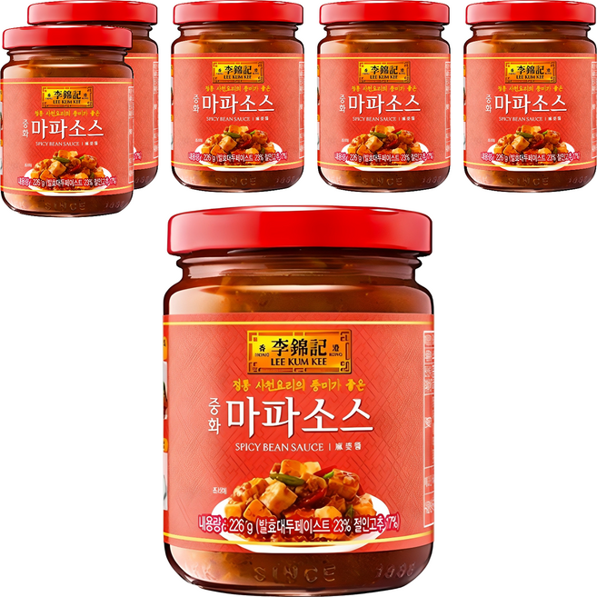 이금기 중화 마파소스, 226g, 6개