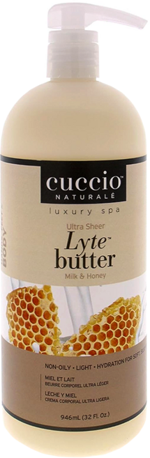 CUCCIO 古希歐 絲滑身體輕乳液 蜂蜜牛奶, 946ml, 1瓶