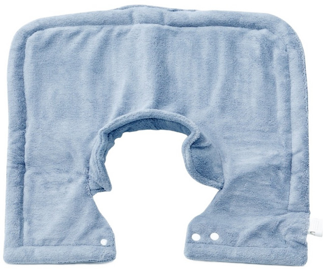 Sunlus 三樂事 肩頸熱敷柔毛墊 SP1213 50 x 50cm, MHP1010, 藍灰色