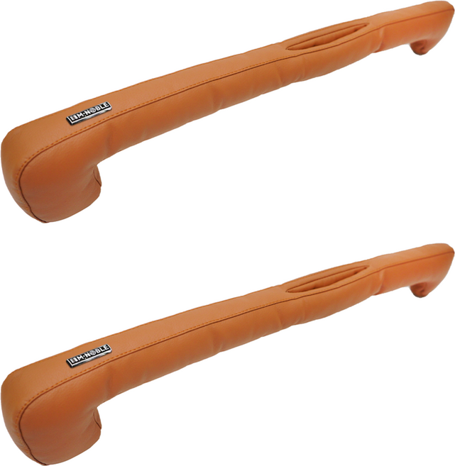 엠노블 차량용 3D 틈새쿠션 고급형, 브라운, 2개