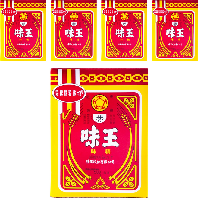 味王 味精, 500g, 5盒