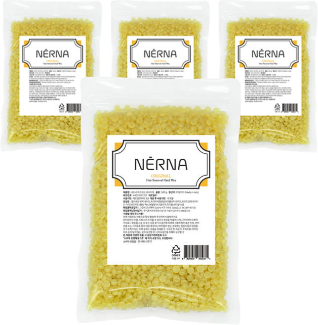 네르나 하드왁스 오리지널, 500g, 4개