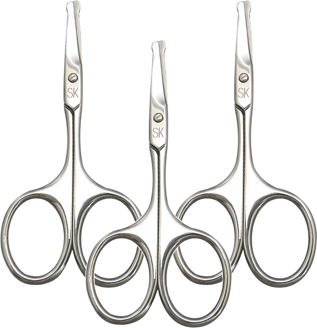 SUNDEN 經典紳士鼻毛剪 不鏽鋼材質 男女通用, SD1251, 3件