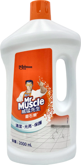 Mr Muscle 威猛先生 愛地潔磨石樂, 2L, 1桶