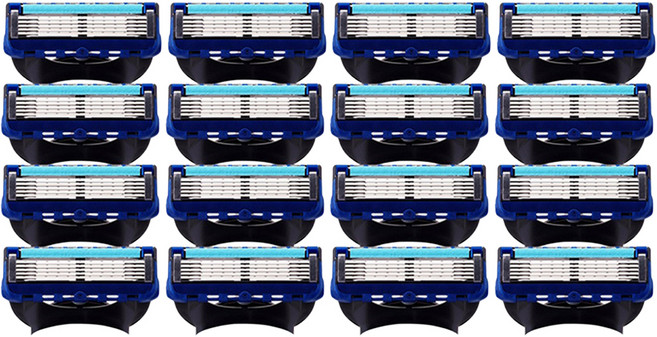 큐지오 질레트 호환용 프리미엄 면도날, 4개입, 4개