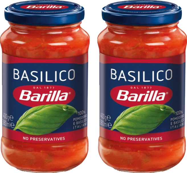 바릴라 바실리코 파스타소스, 400g, 2개