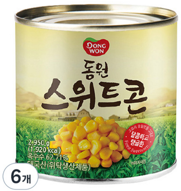 동원 스위트콘, 2.95kg, 6개