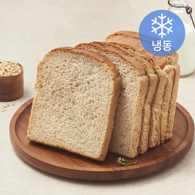 프레시오늘 유크림 100% 버터 우리 통밀 40% 수제식빵 (냉동), 260g, 1개