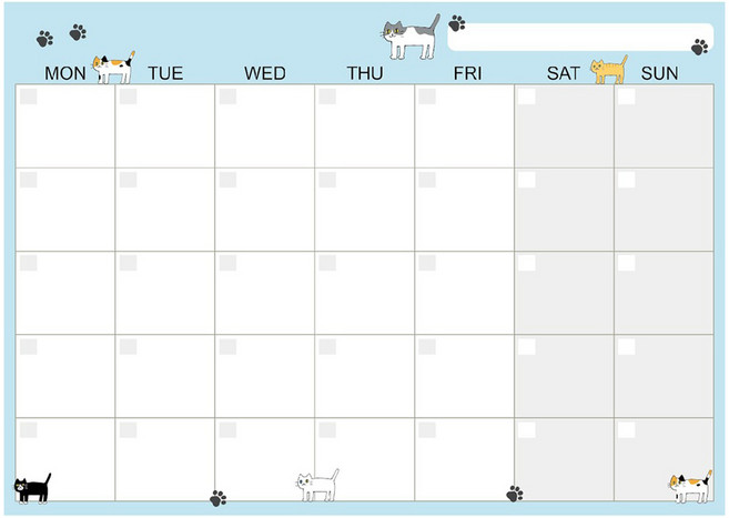 AA 晶裕荃 月曆磁鐵白板 軟磁鐵背面 可吸附鐵質表面 不刮傷表面, 1個
