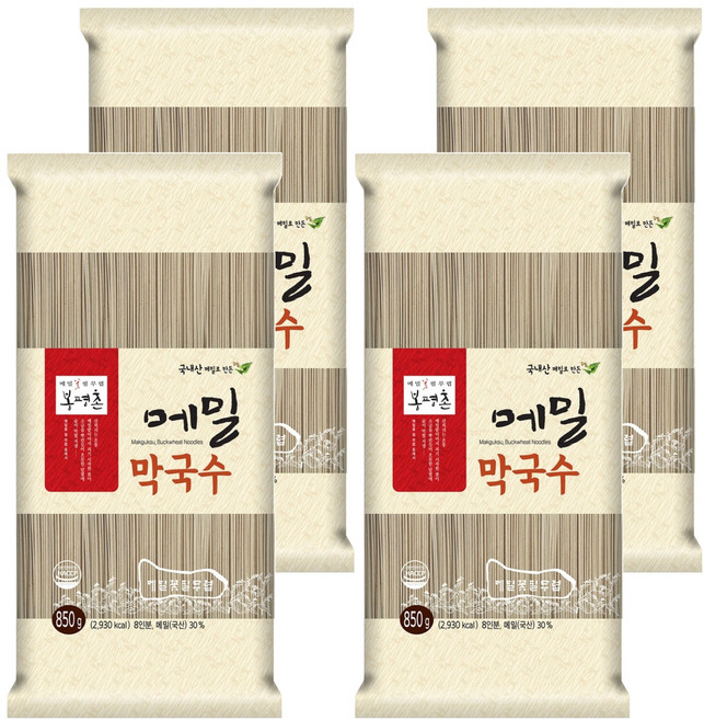 봉평촌 메밀막국수, 850g, 4개