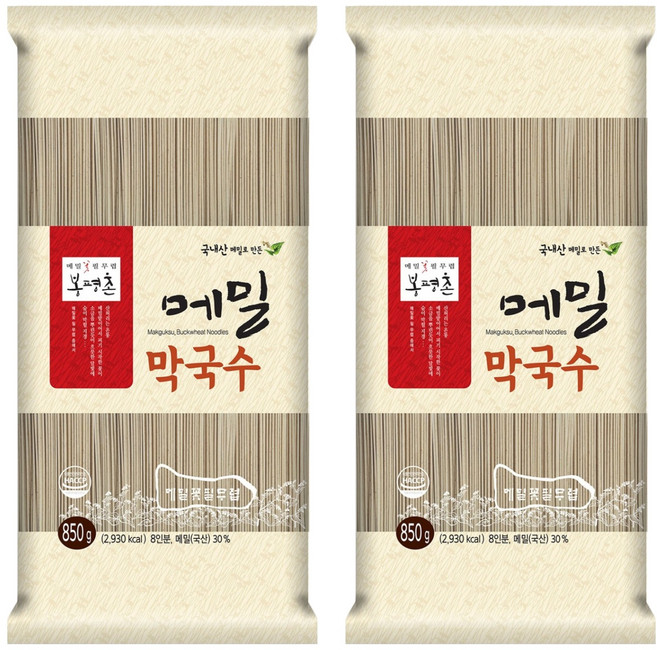 봉평촌 메밀막국수, 850g, 2개