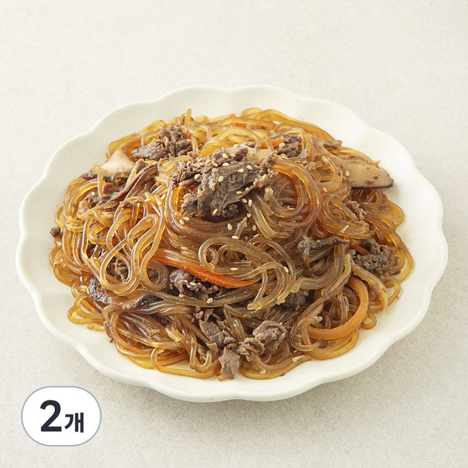 집반찬연구소 소불고기 잡채, 450g, 2개