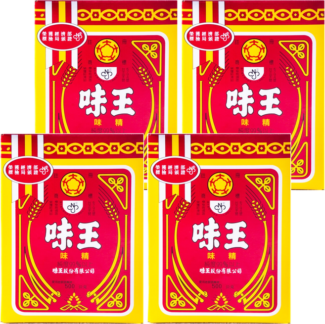 味王 味精, 500g, 4盒
