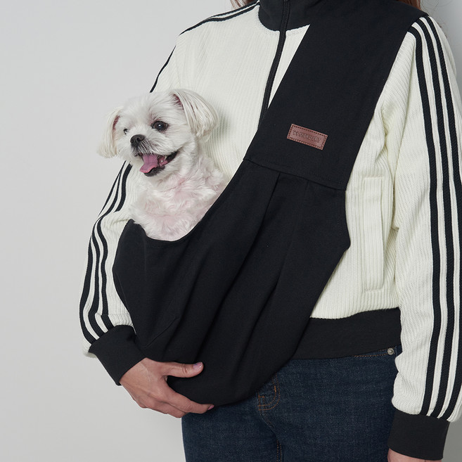 슈퍼펫 에코 슬링백, 블랙, 1개