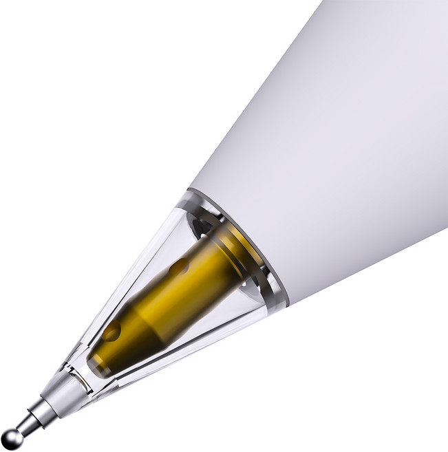 구스페리 애플펜슬 펜촉 반영구 메탈 팁스 샤프형, 투명, 1개