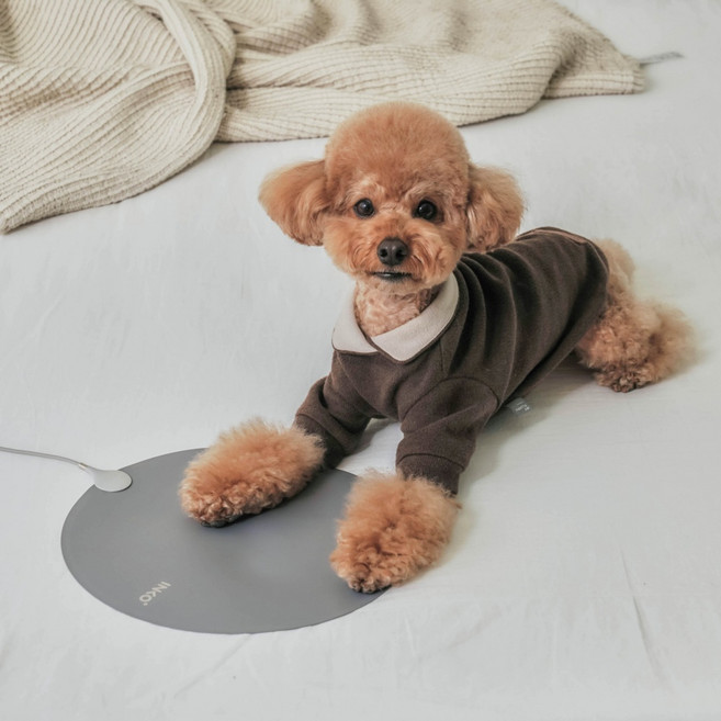 잉코 TPU 양면 발열 USB 휴대용 전기방석 PD-270, 어반그레이, 27 x 27 cm