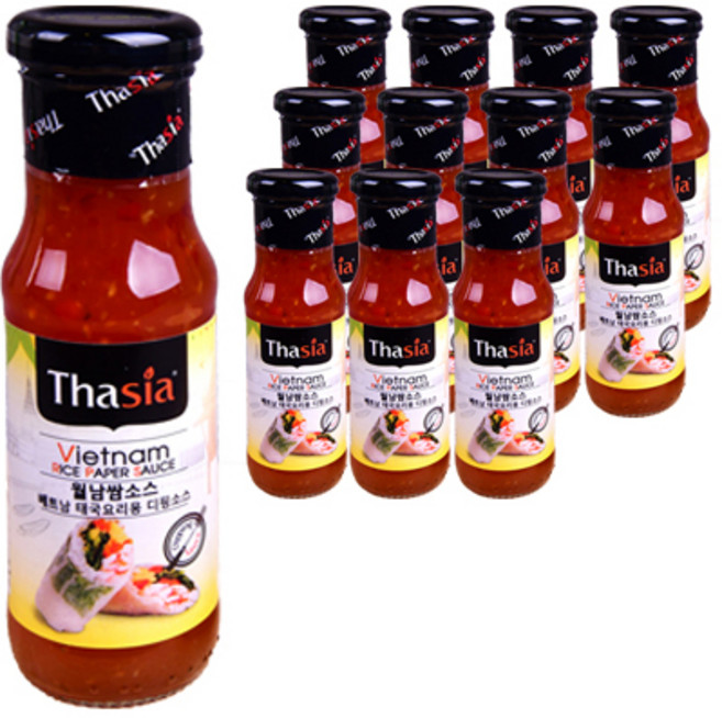 타이시아 월남쌈소스, 12개, 175g