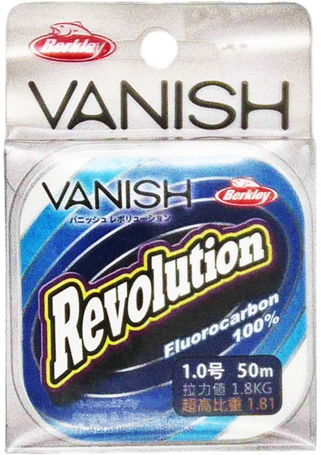 Berkley 貝克力 VANISH REVOLUTION 釣線, transparent, 1捲