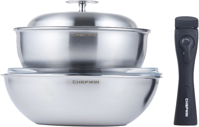 쉐프윈 316스텐 드림핸즈 웍패키지 세트, 26cm, 1세트