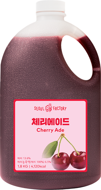 서울팩토리 체리에이드, 1.8kg, 1개
